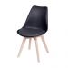 Cadeira Saarinen Wood - Preta