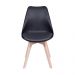 Cadeira Saarinen Wood - Preta