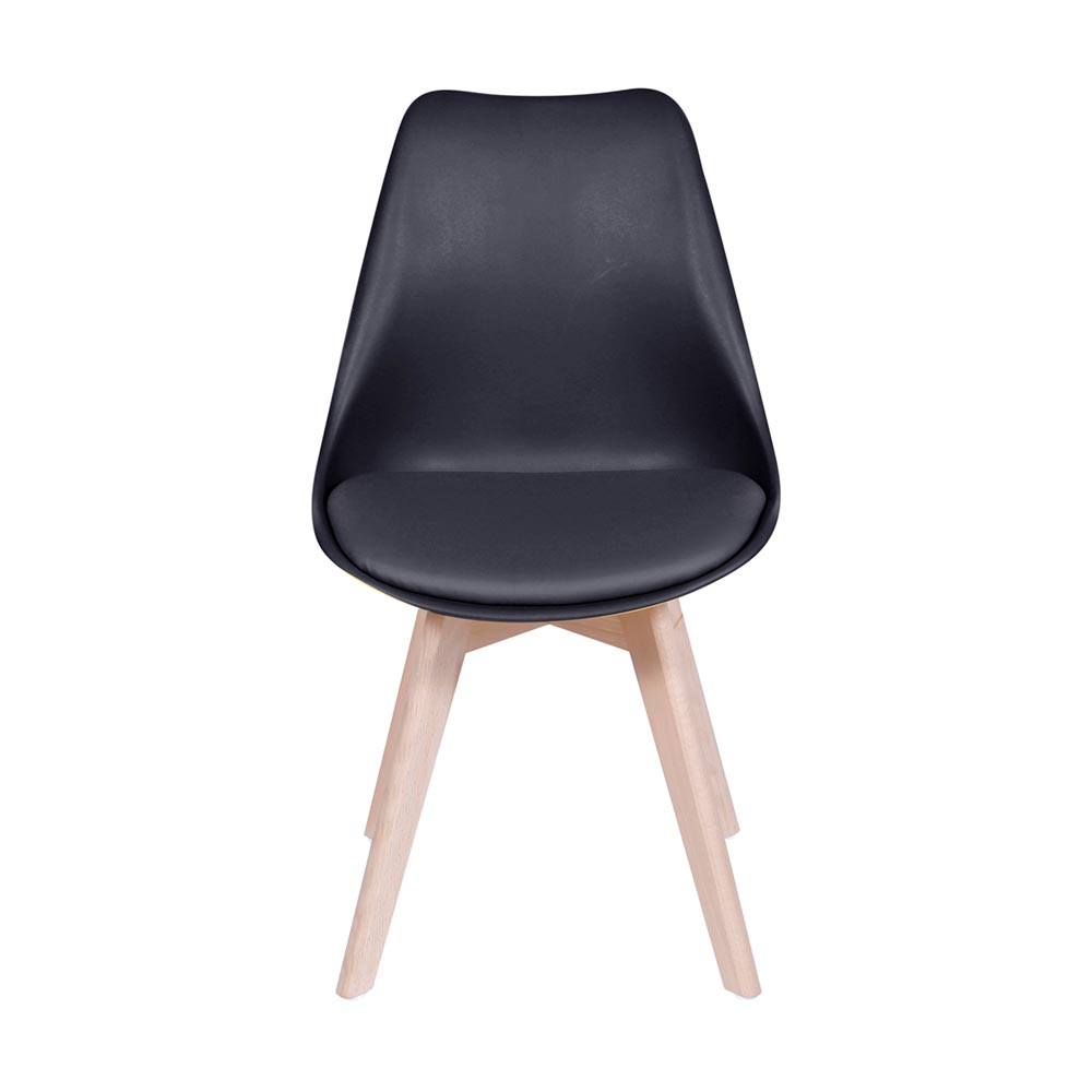 Cadeira Saarinen Wood - Preta