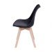 Cadeira Saarinen Wood - Preta