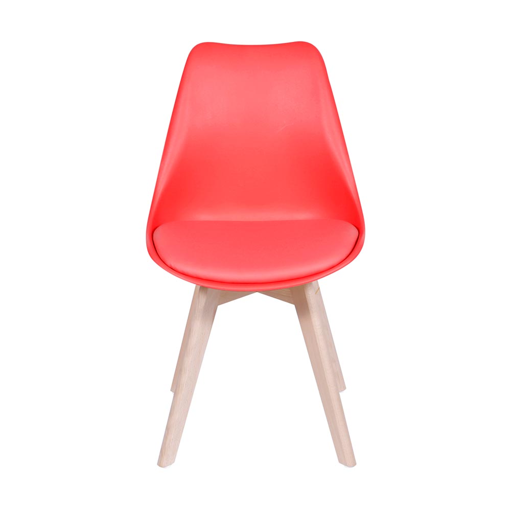 Cadeira Saarinen Wood - Vermelha