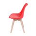 Cadeira Saarinen Wood - Vermelha