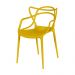 Cadeira Sala de Jantar C/ Braço 54X43X83,5Cm Amarelo