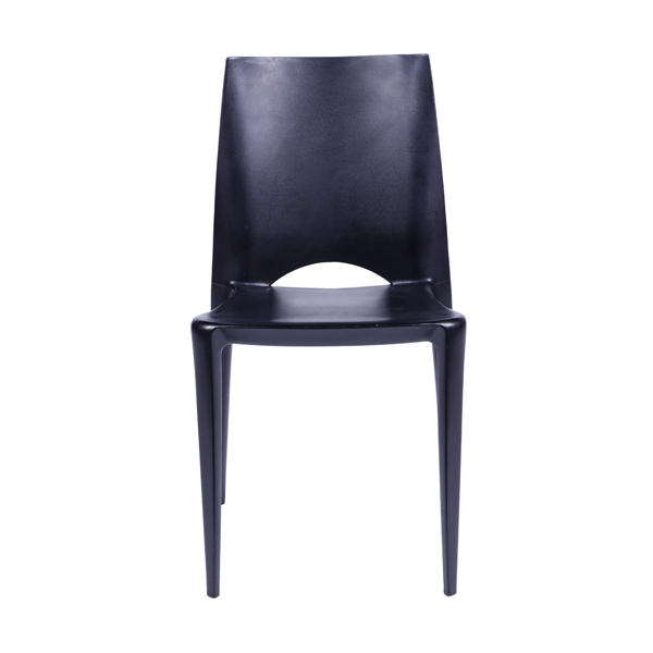 Cadeira Zoe Sala De Jantar Polipropileno 44,5X42X84Cm Preto