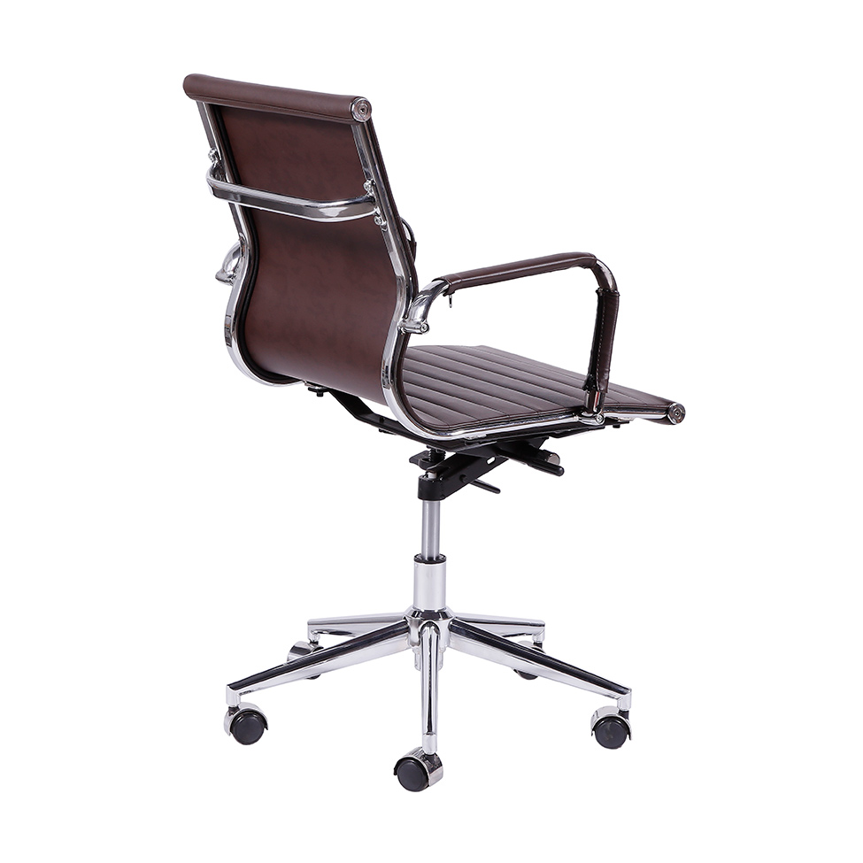 Cadeira de Escritório Diretor Eames Esteirinha I Café