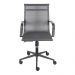 Cadeira de Escritório Eames Dark Esteirinha Baixa Tela - Cinza