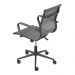 Cadeira de Escritório Eames Dark Esteirinha Baixa Tela - Cinza