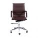 Cadeira de Escritório Eames Esteirinha Baixa - PU Café
