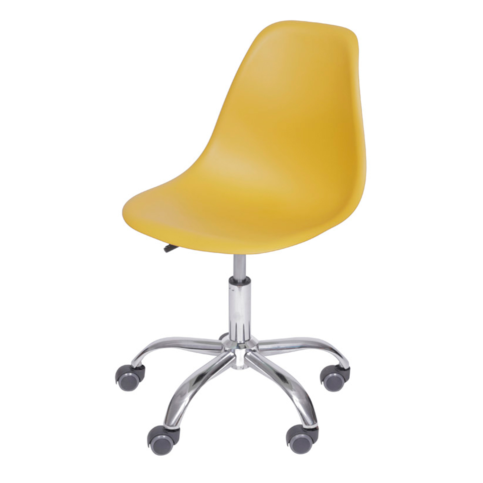 Cadeira de Escritório Secretária DKR Eames Açafrão