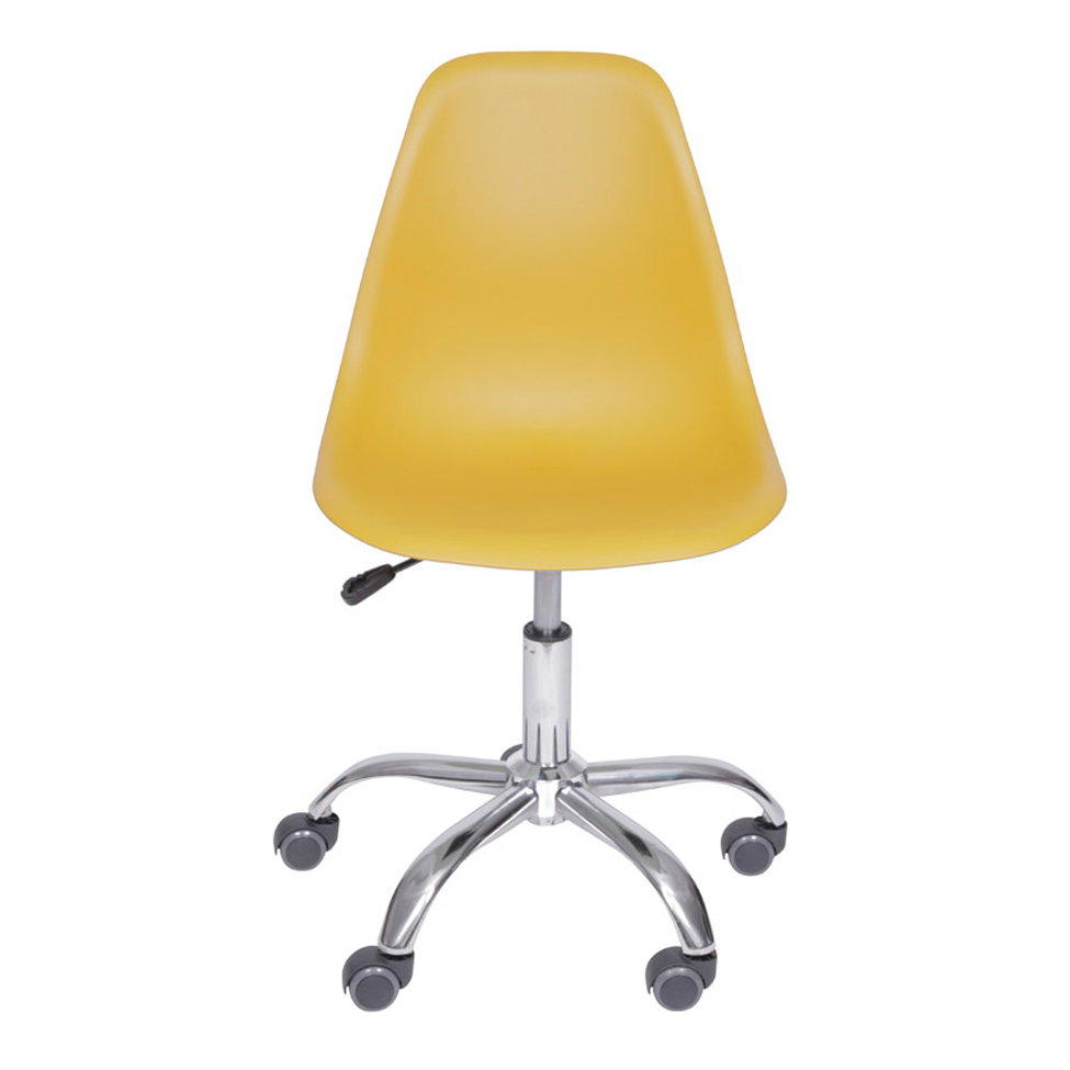 Cadeira de Escritório Secretária DKR Eames Açafrão