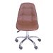 Cadeira de Escritório Secretária DKR Eames Botonê Café