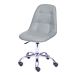 Cadeira de Escritório Secretária DKR Eames Botonê Cinza