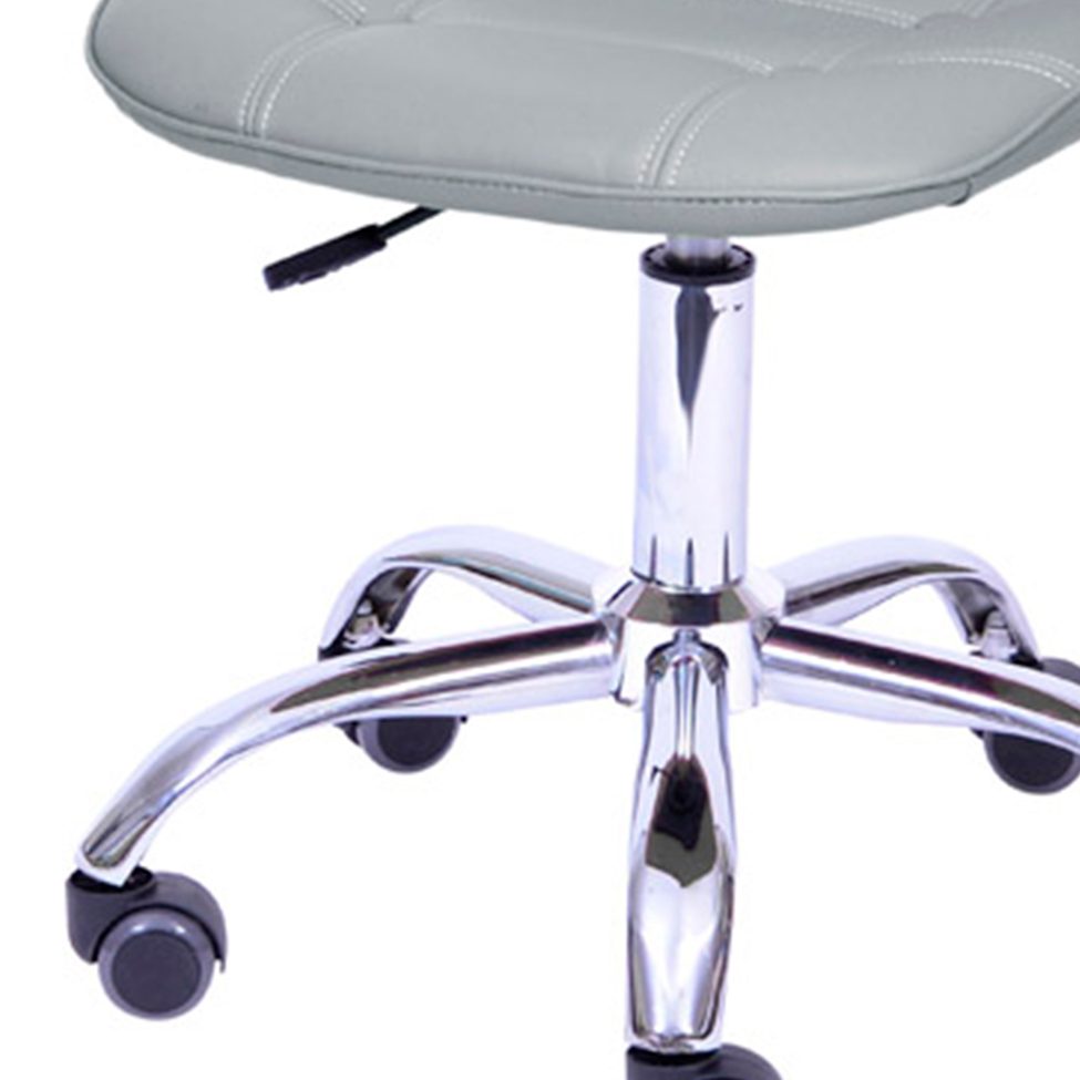Cadeira de Escritório Secretária DKR Eames Botonê Cinza
