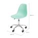 Cadeira de Escritório Secretária DKR Eames Verde Claro