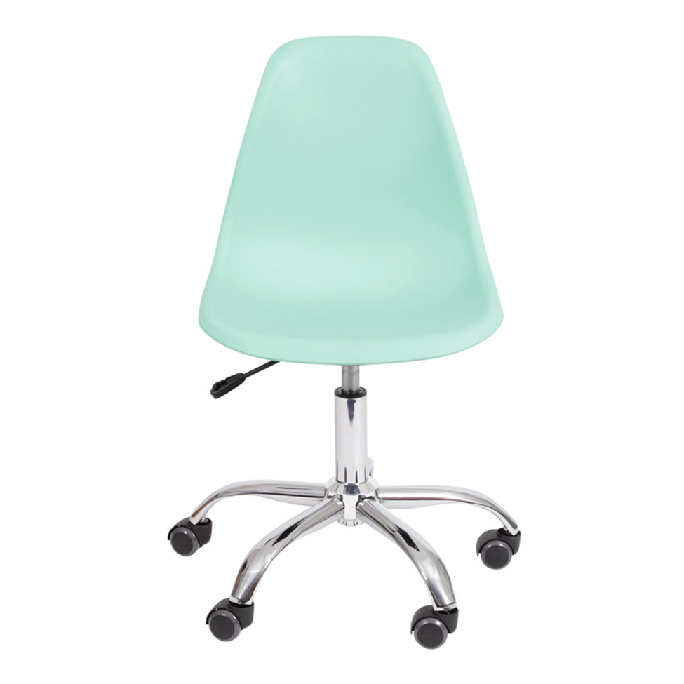 Cadeira de Escritório Secretária DKR Eames Verde Claro