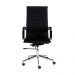 Cadeira de Escritorio Eames Esteirinha Alta - PU Preta