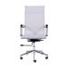 Cadeira de Escritorio Eames Esteirinha Alta Tela - Mesh Branca