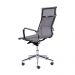 Cadeira de Escritorio Eames Esteirinha Alta Tela - Mesh Cinza