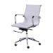 Cadeira de Escritorio Eames Esteirinha Baixa Tela - Mesh Branca