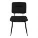 Cadeira de Jantar Modelo Batur - Assento em Espuma Revestido em Linho 88x52,5x62,5cm
