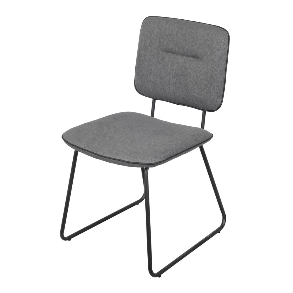 Cadeira de Jantar Modelo Batur - Assento em Espuma Revestido em Linho 88x52,5x62,5cm