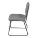 Cadeira de Jantar Modelo Batur - Assento em Espuma Revestido em Linho 88x52,5x62,5cm