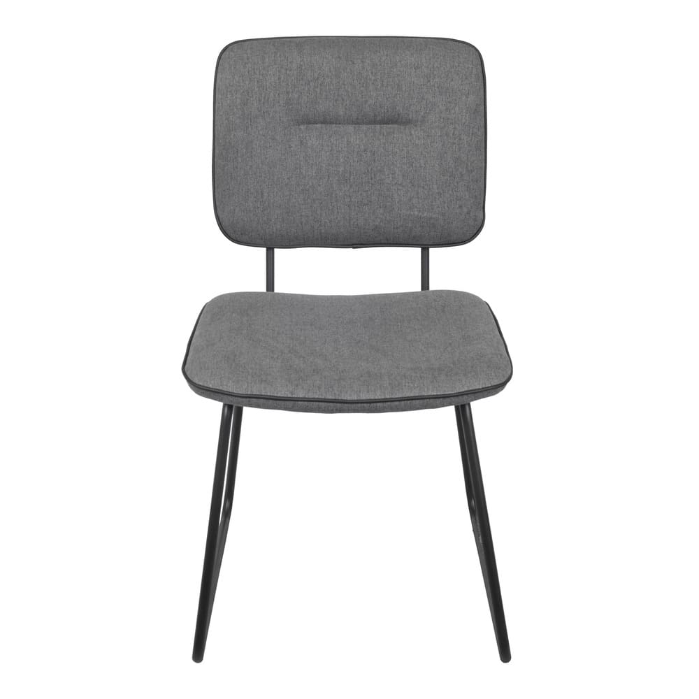 Cadeira de Jantar Modelo Batur - Assento em Espuma Revestido em Linho 88x52,5x62,5cm