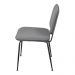 Cadeira de Jantar Modelo Batur 4 Pés - Assento em Espuma Revestido em Linho 85x48x59cm