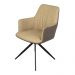 Cadeira de Jantar Modelo Piz com Braço - Assento em Espuma Revestido em PU 87x59x65cm