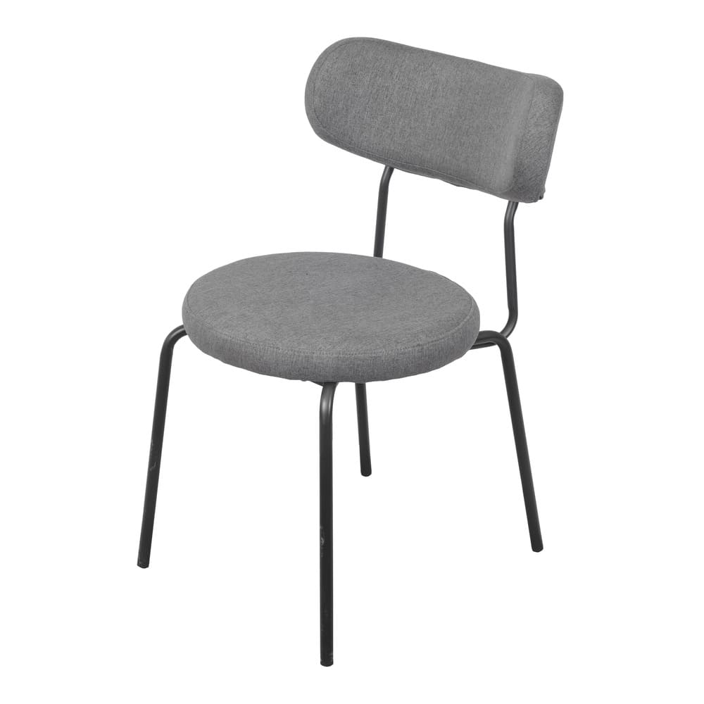 Cadeira de Jantar Modelo Taal - Assento em Espuma Revestido em Linho 84,5x49x61,5cm