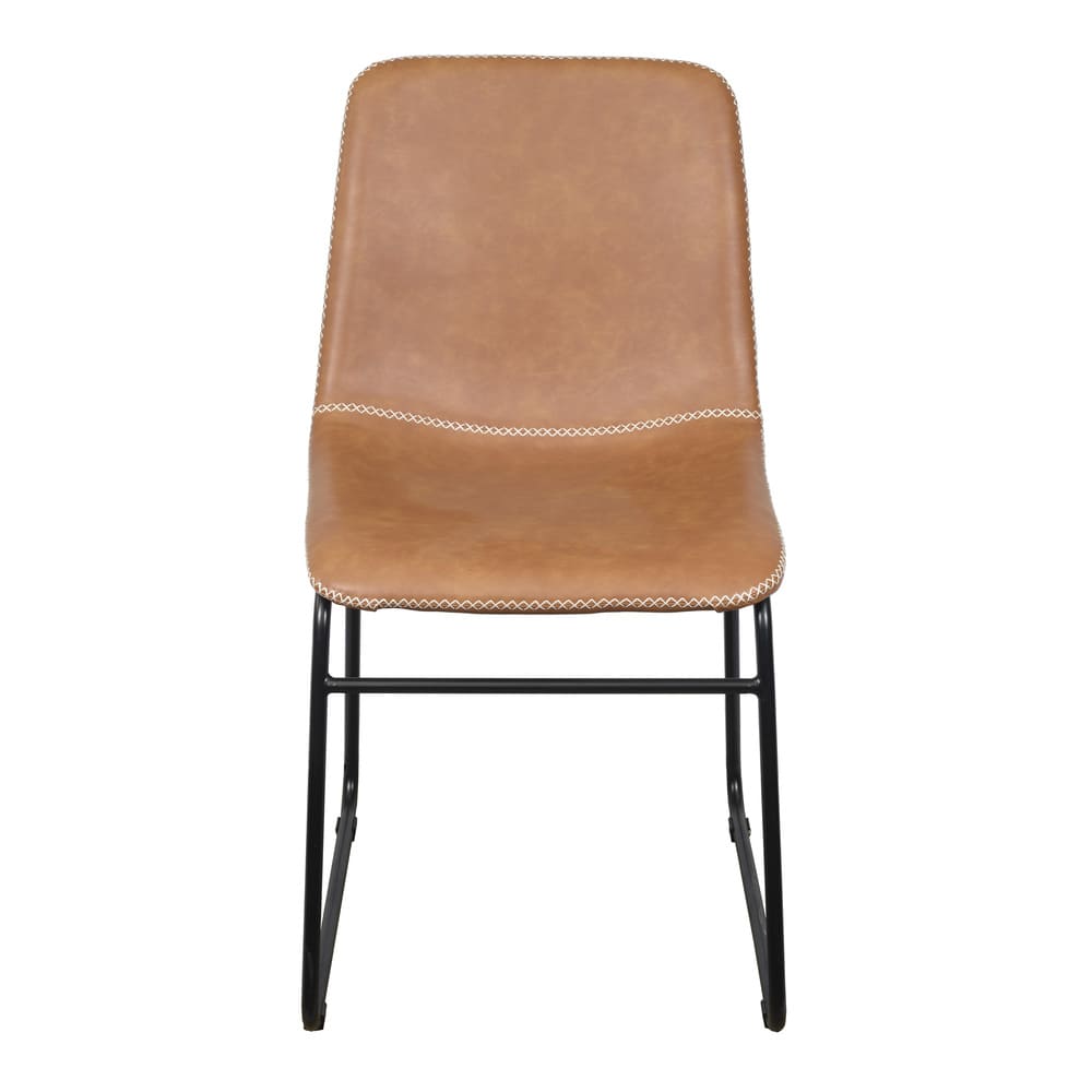 Cadeira de Jantar Modelo Verner - Assento em Espuma Revestido em PU 84x56x56cm