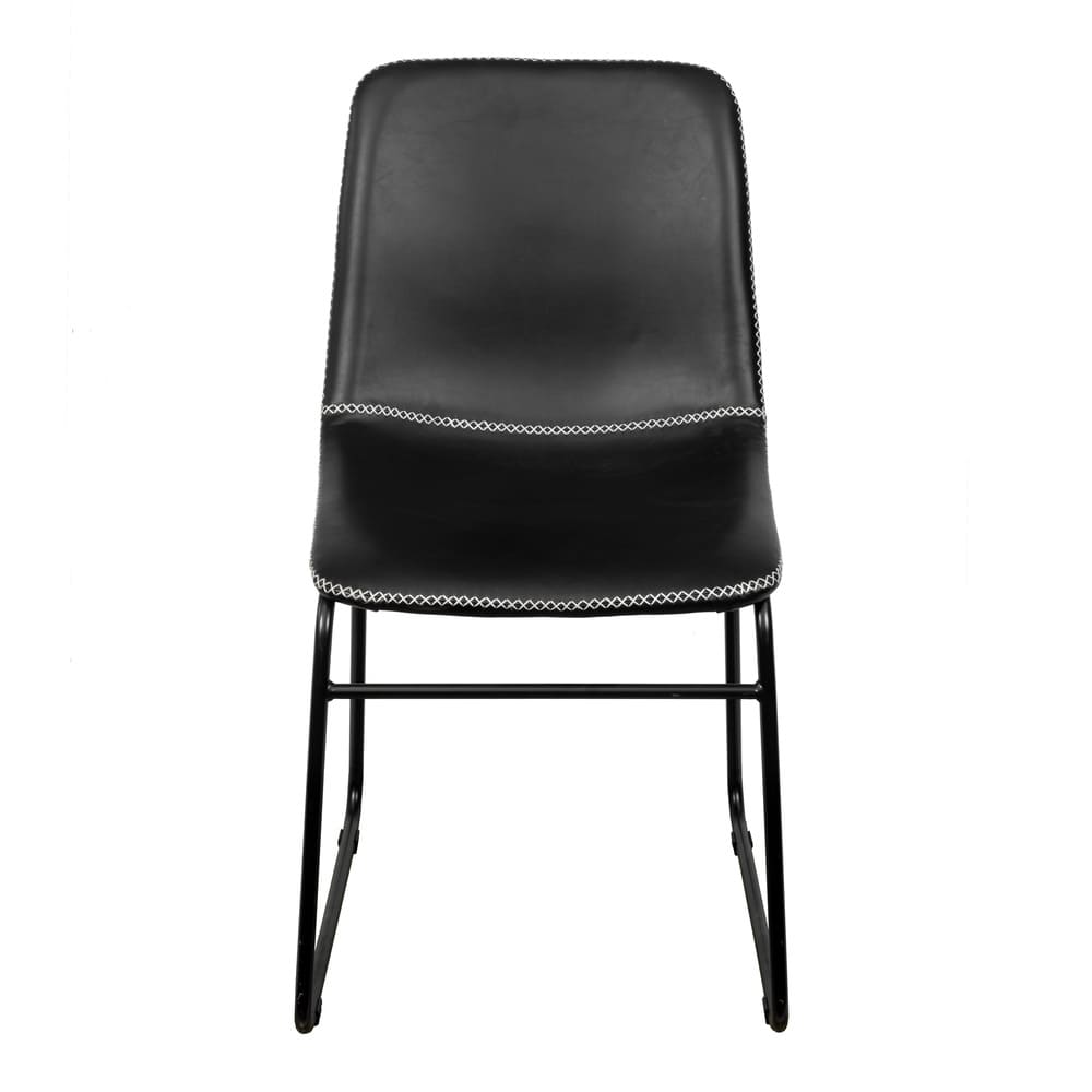 Cadeira de Jantar Modelo Verner - Assento em Espuma Revestido em PU 84x56x56cm
