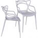 Conjunto 2 Cadeiras Sala Mesa De Jantar Solna Pintura Branca