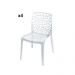 Conjunto De 4 Cadeiras Gruvyer Sala De Jantar Cor Branca