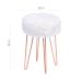 Puff Glamour II Branco