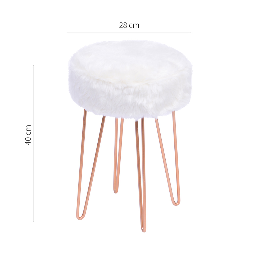 Puff Glamour II Branco