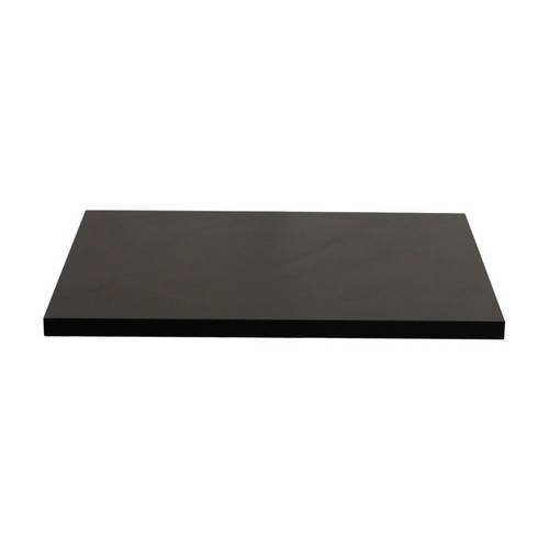 Tampo  De Mesa Quadrado Sala De Jantar 60Cm Madeira Preto