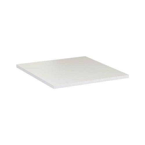 Tampo  De Mesa Quadrado Sala De Jantar 70Cm Madeira Branco