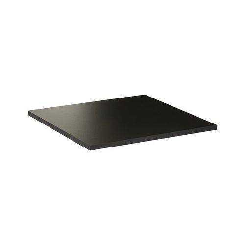 Tampo  De Mesa Quadrado Sala De Jantar 70Cm Madeira Preto