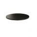 Tampo  De Mesa Redondo Sala De Jantar 70Cm Madeira Preto