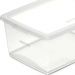 12 Caixas Organizadoras com Tampa 15L Plástica Retangular My Closet Ordene Multiuso