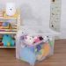 2 Caixas Organizadoras Plástica Altas 30L Ordene Organize Brinquedos Closet Incolor