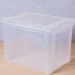 2 Caixas Organizadoras Plástica Altas 30L Ordene Organize Brinquedos Closet Incolor