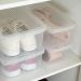 2 Caixas Plásticas Guardar Sapatos 35 a 38 Ordene 4,2L Organizadores Closet