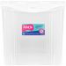 3 Caixas Organizadoras Ordene com Tampa Click 30L 42,5x30,5cm Incolor