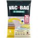4 Sacos Ordene Vac Bag para Roupas Médio 45x65cm cada A Vácuo Reutilizáveis