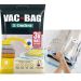4 Sacos Ordene Vac Bag para Roupas Médio 45x65cm cada A Vácuo Reutilizáveis