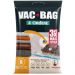 4 Sacos a Vácuo para Roupas Vac Bag Grande 55x90cm cada Ordene Impermeável