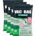 4 Vac Bag Extra Grande 80x100cm cada Saco à Vacuo para Edred