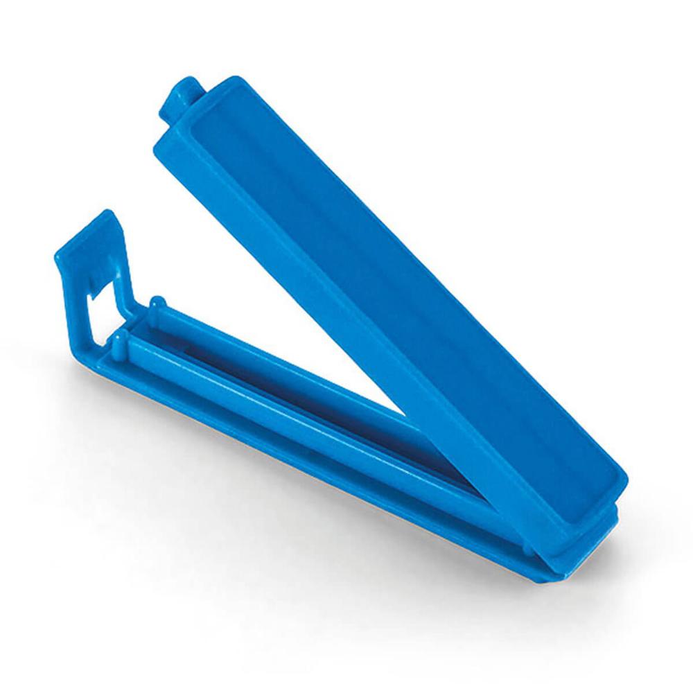 Conjunto com 9 Clipes Plásticos P M G Prendedores para Alimentos Ordene Coloridos